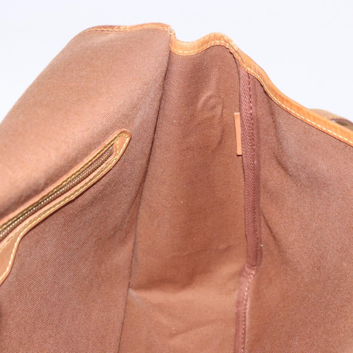 LOUIS VUITTON Monogram Gibeciere GM Shoulder Bag M42246 LV Auth 187115