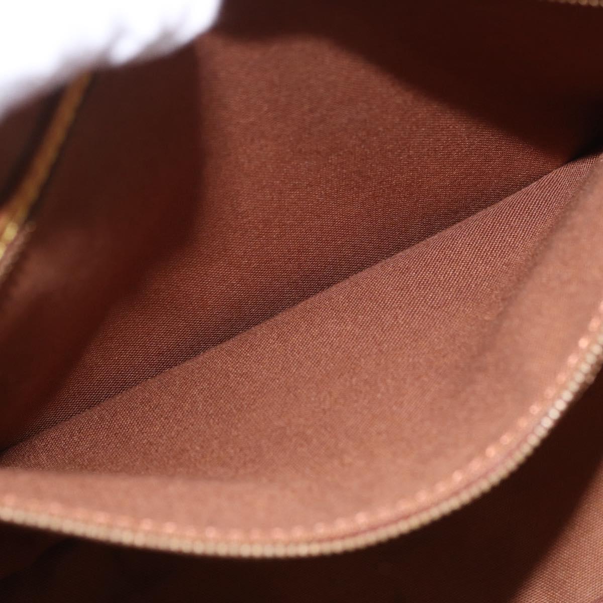 LOUIS VUITTON Monogram Gibeciere GM Shoulder Bag M42246 LV Auth 187115