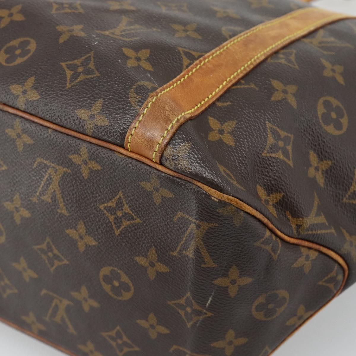 LOUIS VUITTON Monogram Sac Shopping Tote Bag M51108 LV Auth 187116