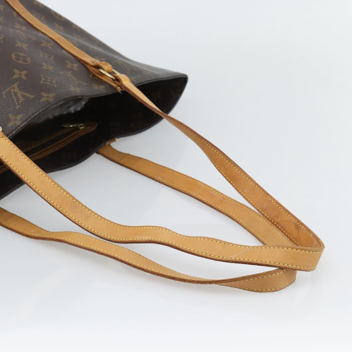 LOUIS VUITTON Monogram Sac Shopping Tote Bag M51108 LV Auth 187116