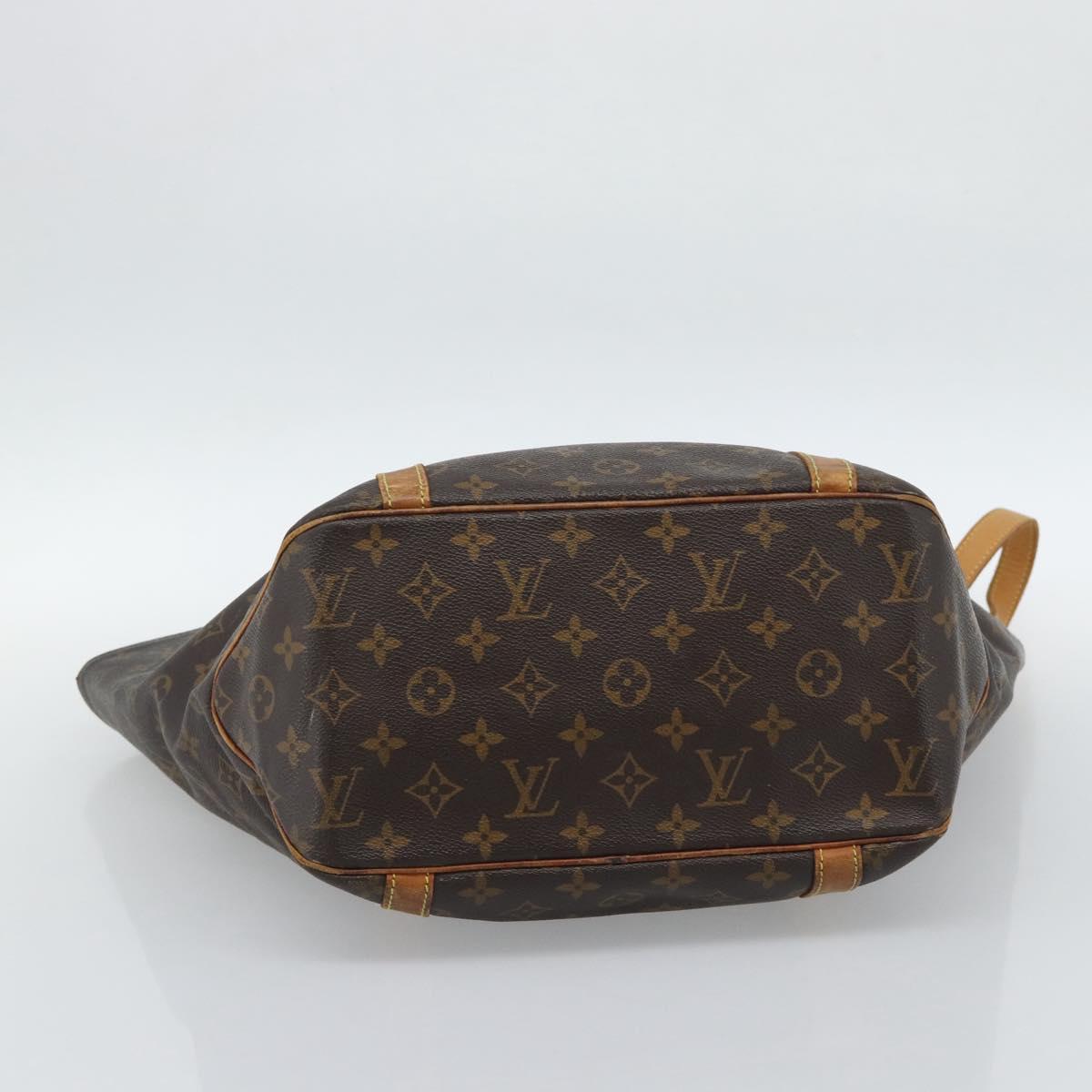 LOUIS VUITTON Monogram Sac Shopping Tote Bag M51108 LV Auth 187116
