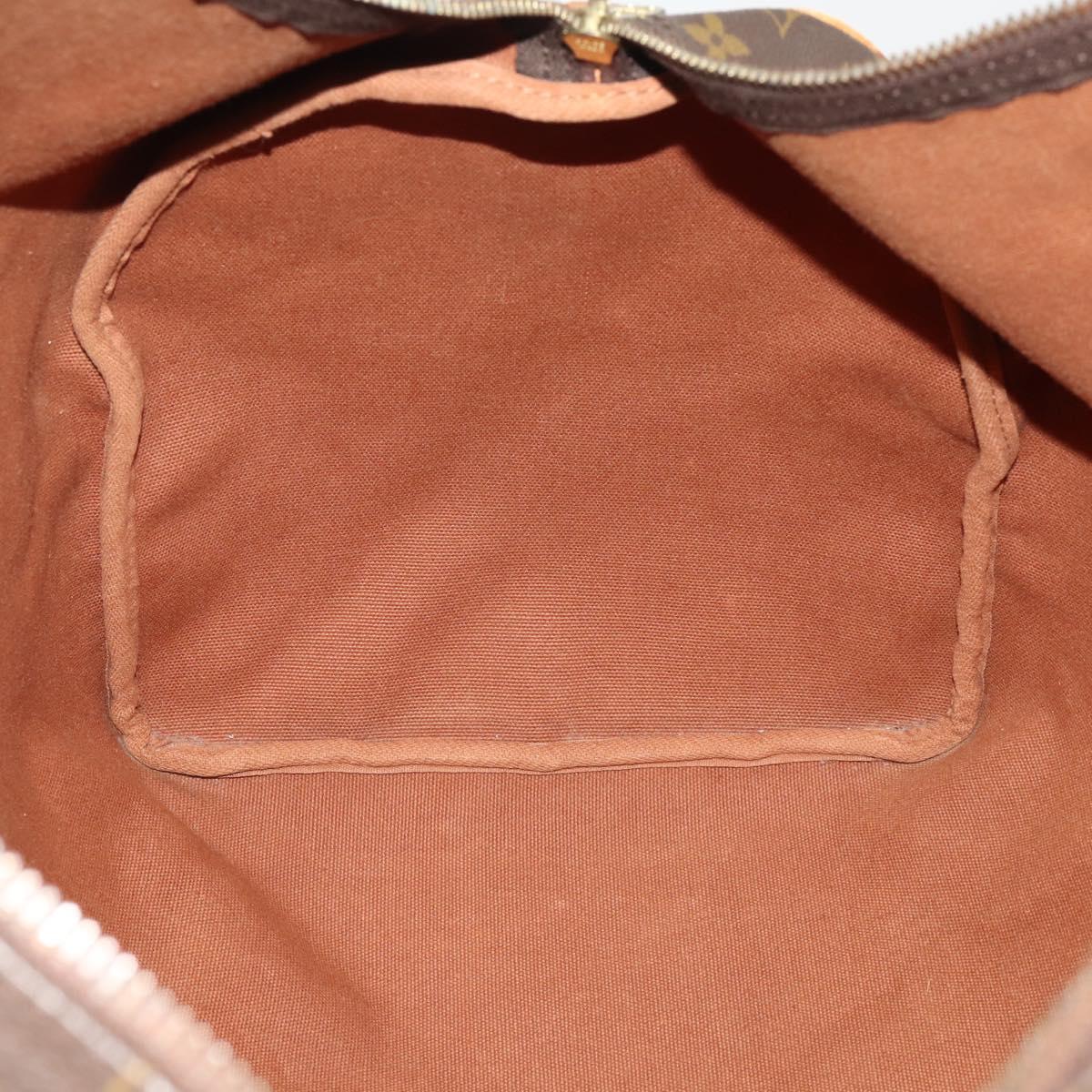 LOUIS VUITTON Monogram Keepall 55 Boston Bag M41424 LV Auth 187125