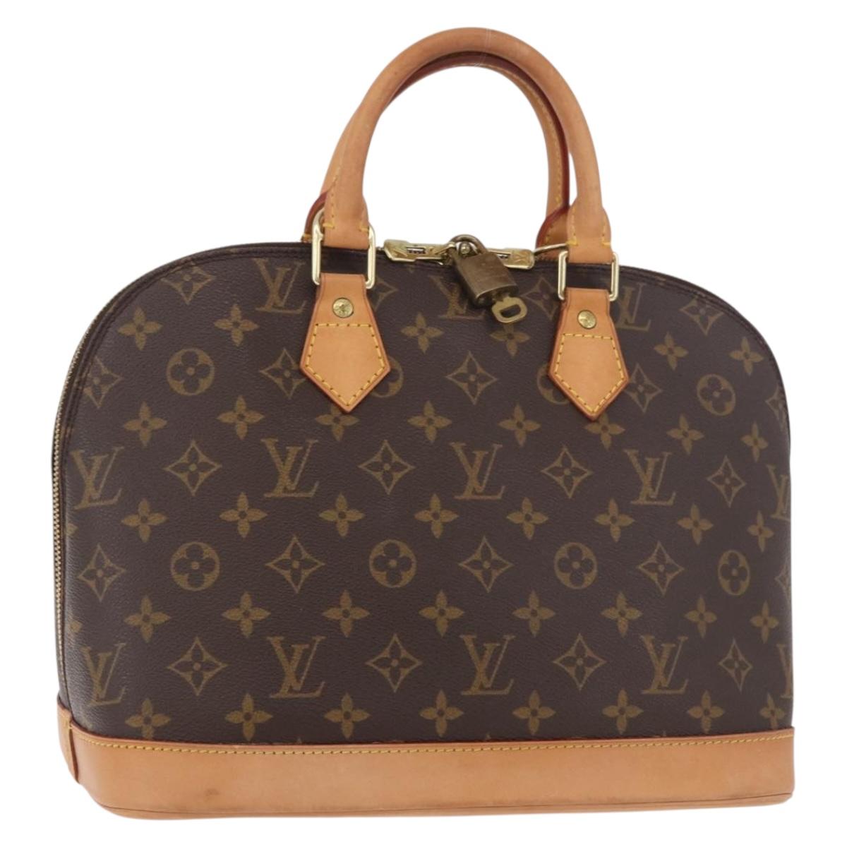 LOUIS VUITTON Monogram Alma Hand Bag M51130 LV Auth 187127V