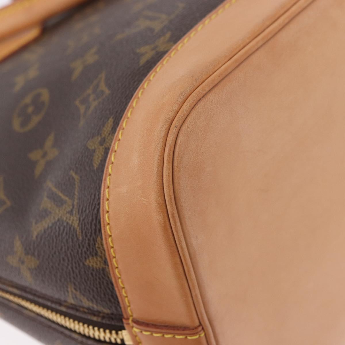 LOUIS VUITTON Monogram Alma Hand Bag M51130 LV Auth 187127V