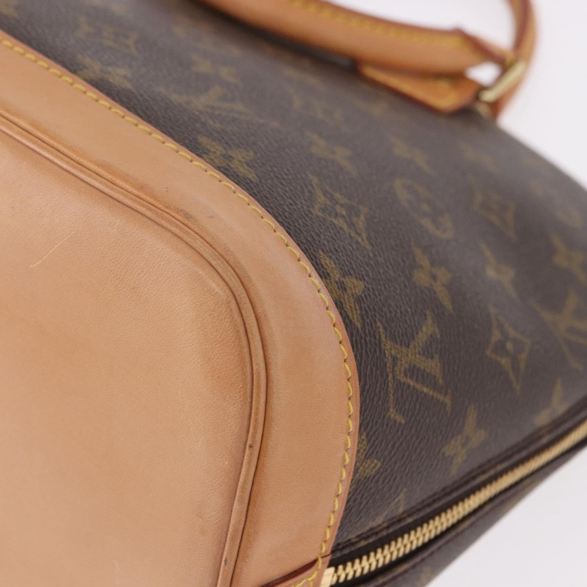 LOUIS VUITTON Monogram Alma Hand Bag M51130 LV Auth 187127V