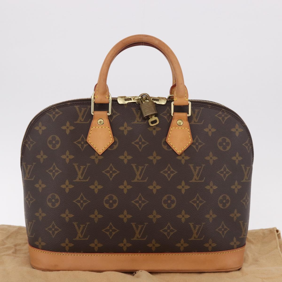 LOUIS VUITTON Monogram Alma Hand Bag M51130 LV Auth 187127V