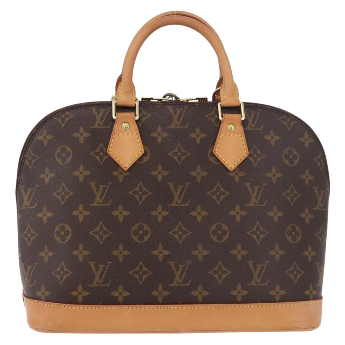 LOUIS VUITTON Monogram Alma Hand Bag M51130 LV Auth 187127V