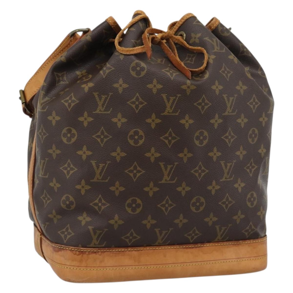 LOUIS VUITTON Monogram Noe Shoulder Bag M42224 LV Auth 187129
