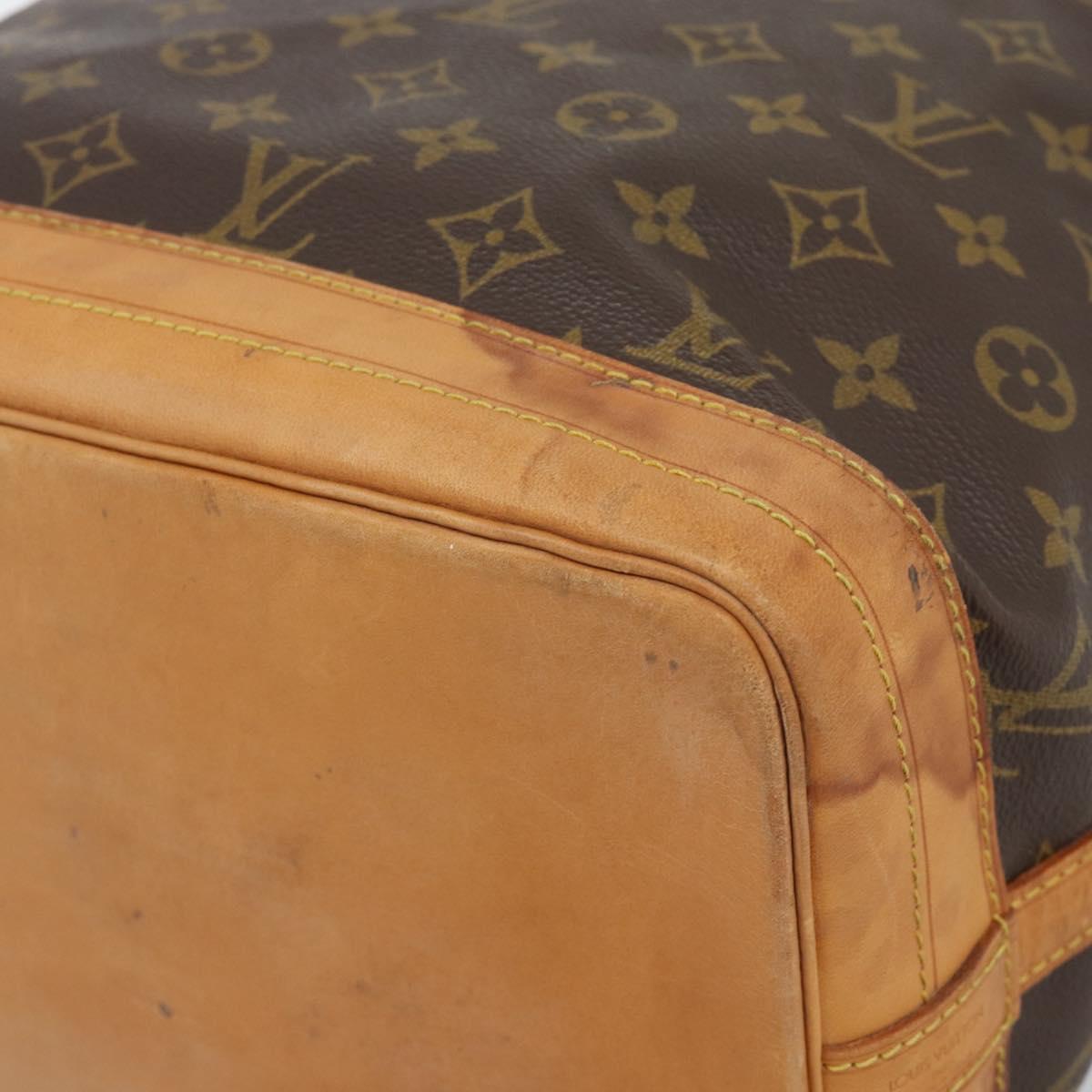 LOUIS VUITTON Monogram Noe Shoulder Bag M42224 LV Auth 187129