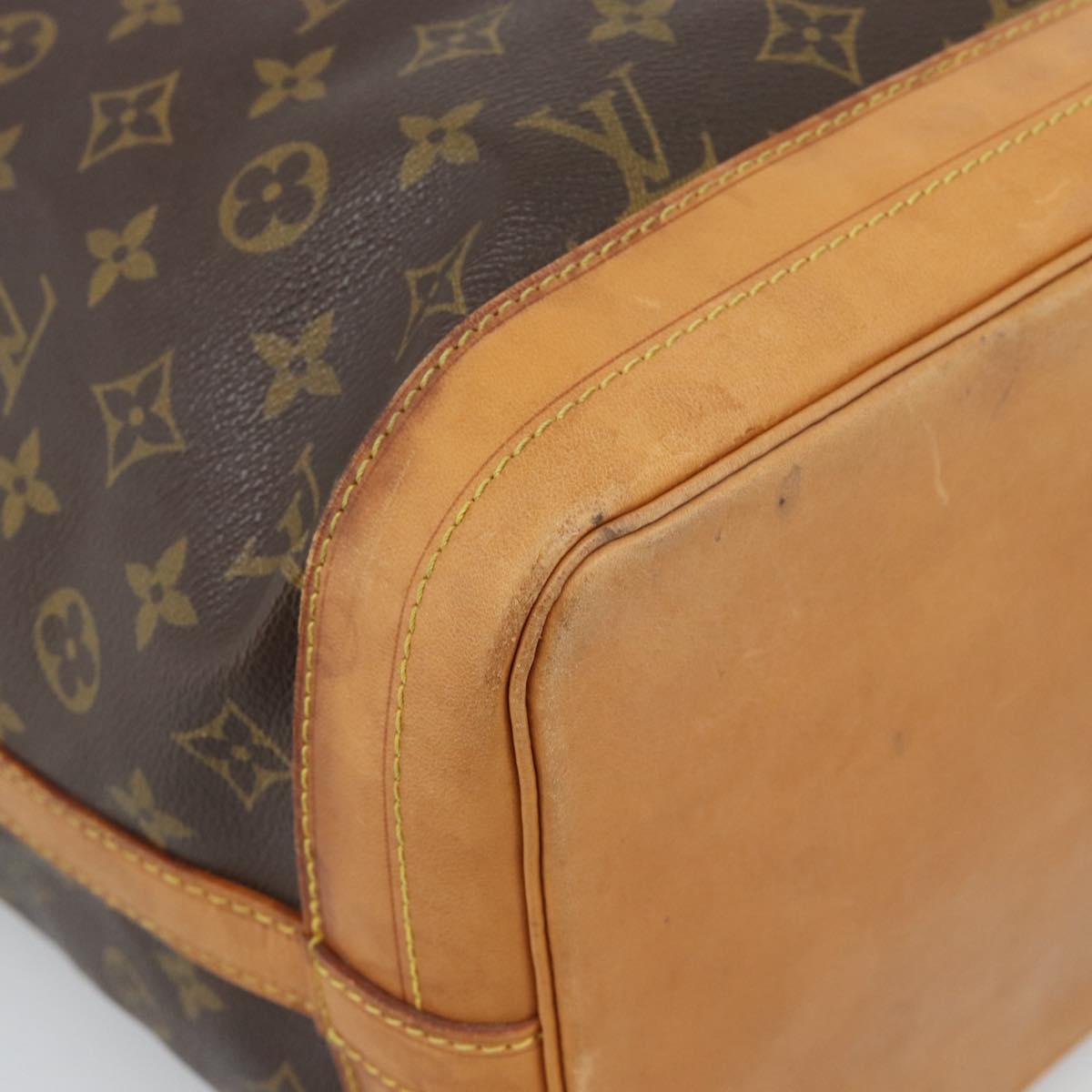 LOUIS VUITTON Monogram Noe Shoulder Bag M42224 LV Auth 187129