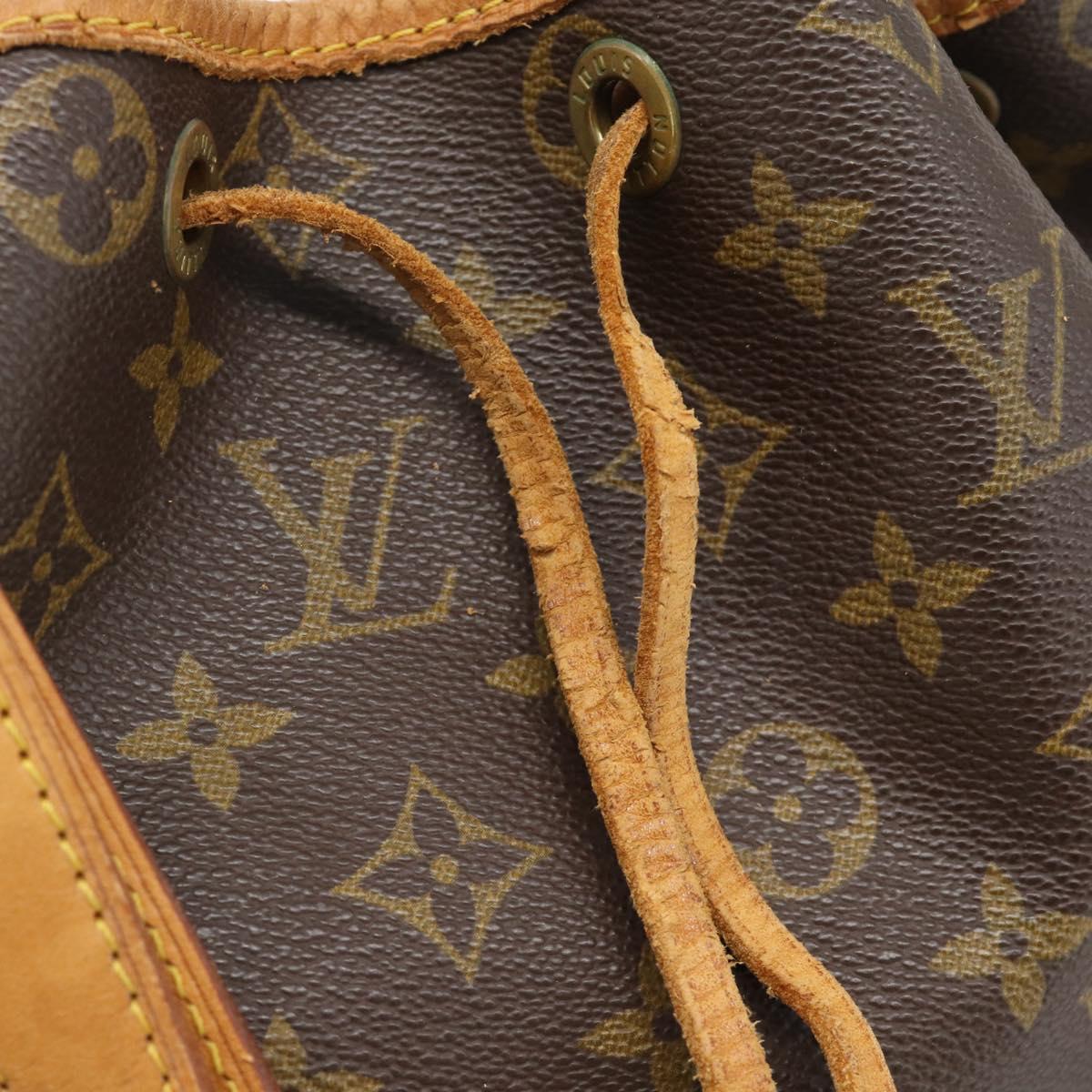 LOUIS VUITTON Monogram Noe Shoulder Bag M42224 LV Auth 187129