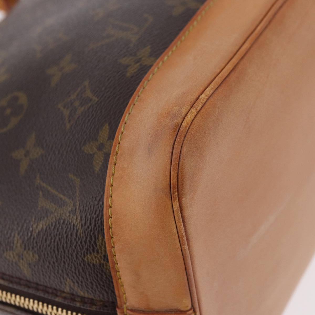 LOUIS VUITTON Monogram Alma Hand Bag M51130 LV Auth 187131