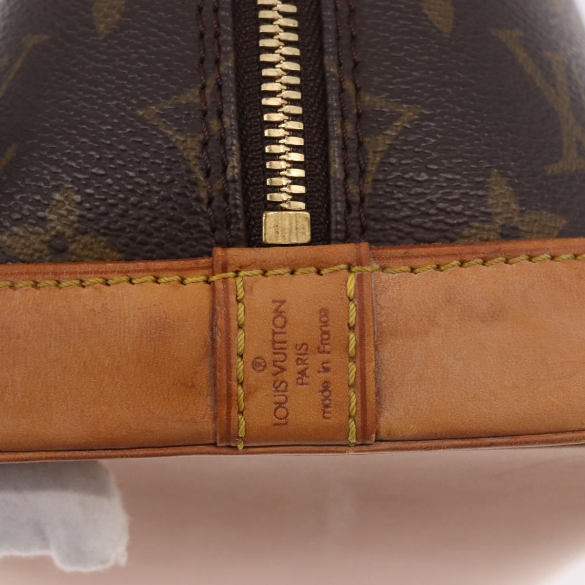 LOUIS VUITTON Monogram Alma Hand Bag M51130 LV Auth 187131