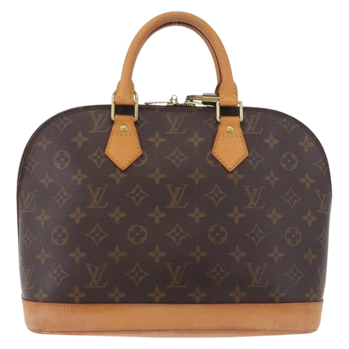 LOUIS VUITTON Monogram Alma Hand Bag M51130 LV Auth 187131