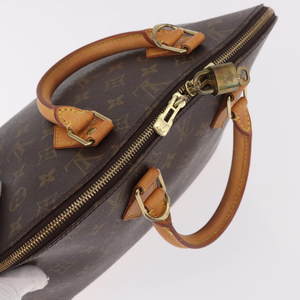 LOUIS VUITTON Monogram Alma Hand Bag M51130 LV Auth 187131