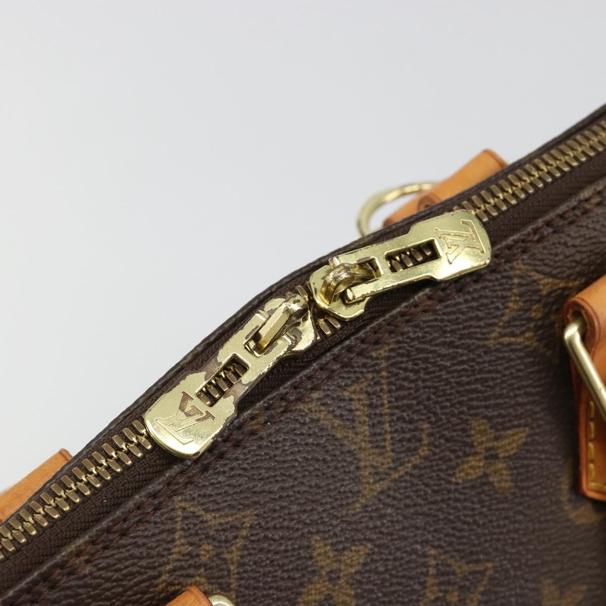 LOUIS VUITTON Monogram Alma Hand Bag M51130 LV Auth 187132