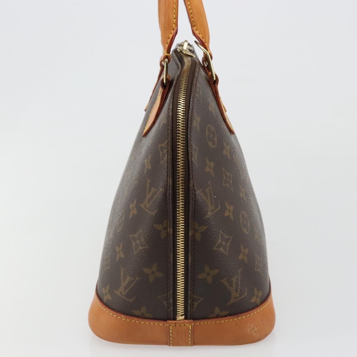LOUIS VUITTON Monogram Alma Hand Bag M51130 LV Auth 187132