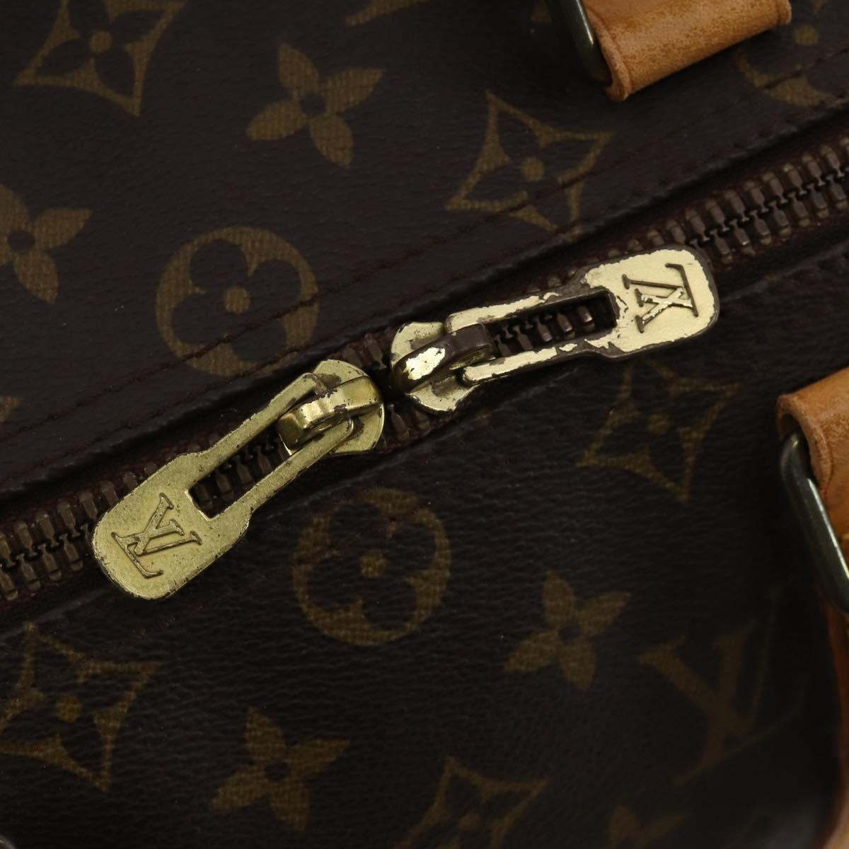 LOUIS VUITTON Monogram Keepall 50 Boston Bag M41426 LV Auth 187171