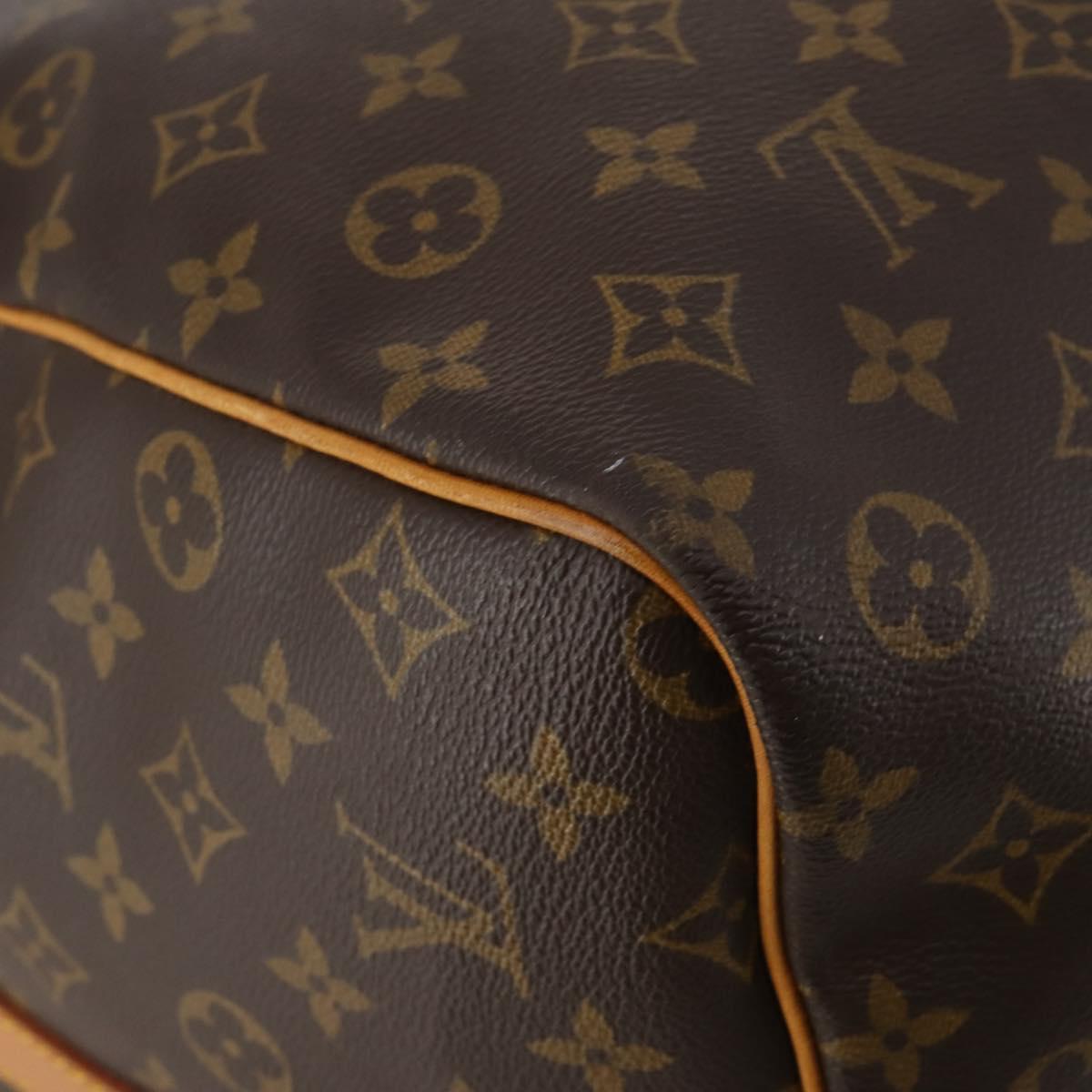 LOUIS VUITTON Monogram Keepall Bandouliere 60 Boston Bag M41412 LV Auth 187172