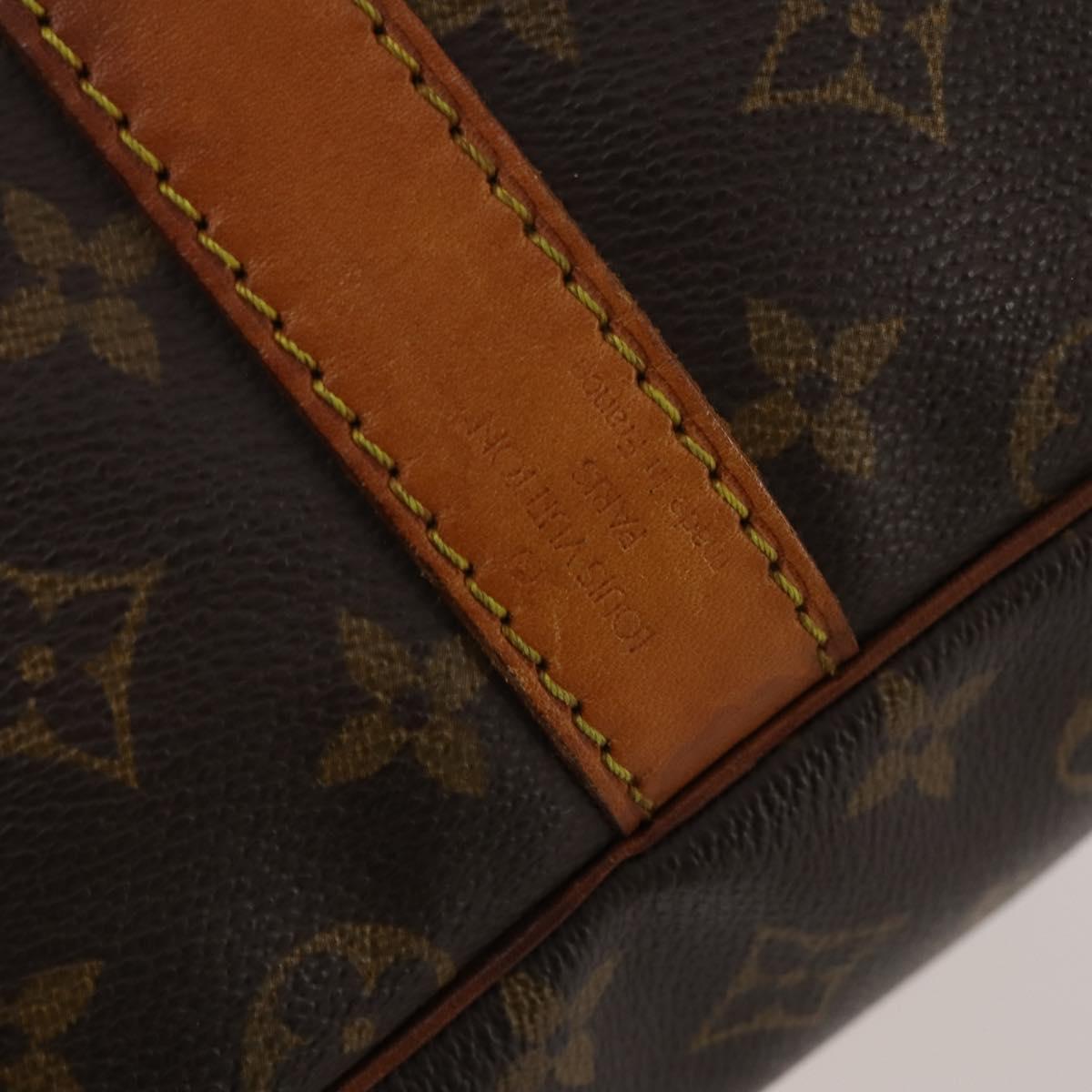 LOUIS VUITTON Monogram Keepall Bandouliere 60 Boston Bag M41412 LV Auth 187172