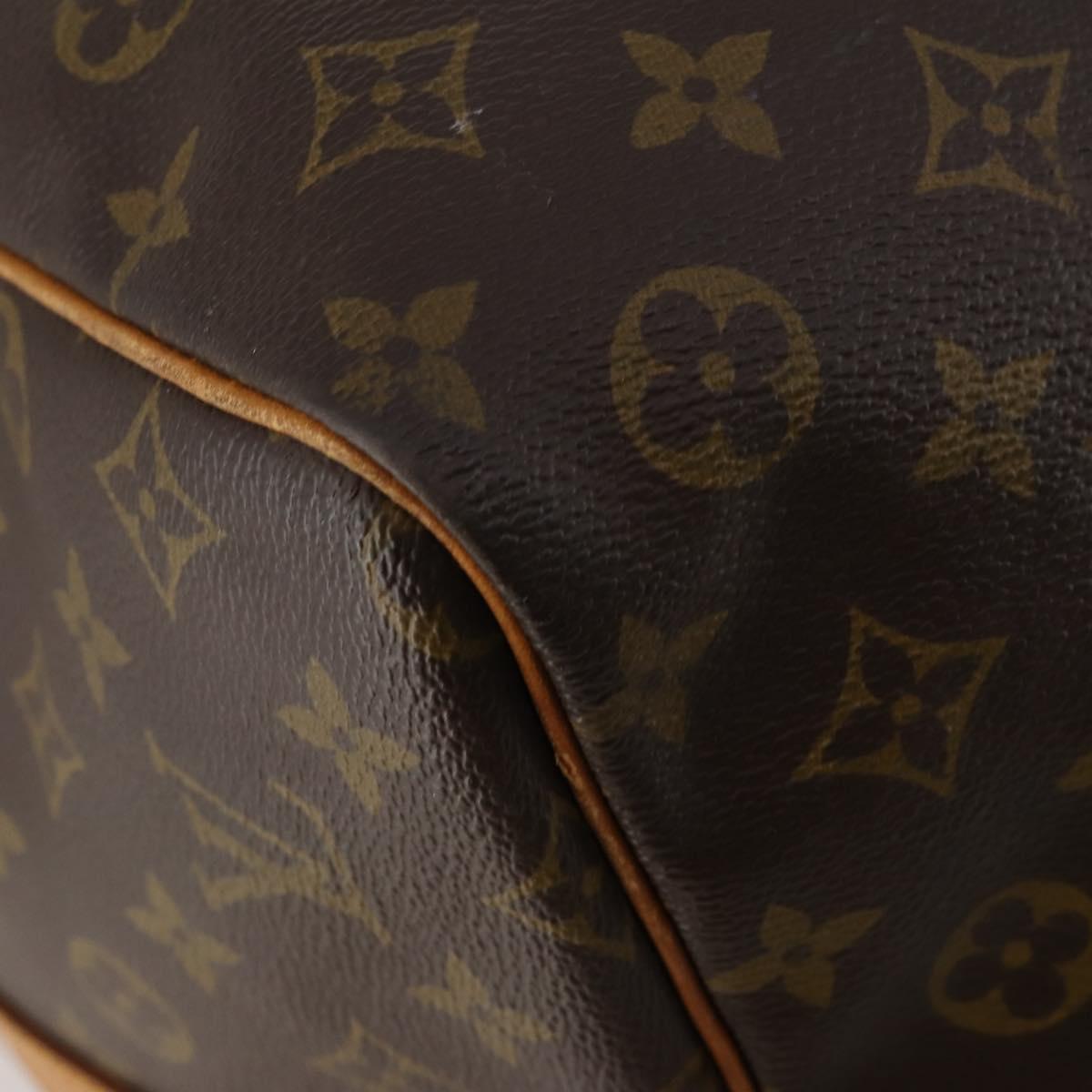 LOUIS VUITTON Monogram Keepall Bandouliere 60 Boston Bag M41412 LV Auth 187174V