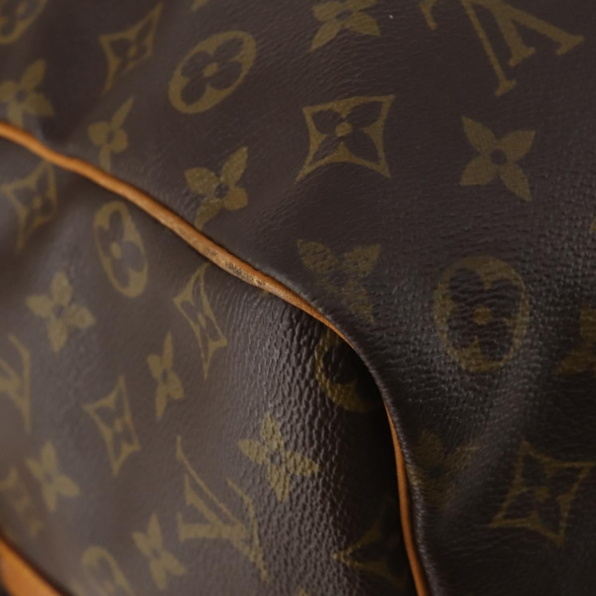 LOUIS VUITTON Monogram Keepall Bandouliere 60 Boston Bag M41412 LV Auth 187174V
