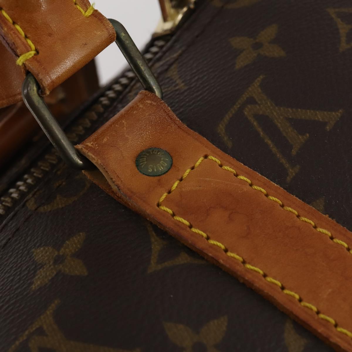 LOUIS VUITTON Monogram Keepall 50 Boston Bag M41426 LV Auth 187175