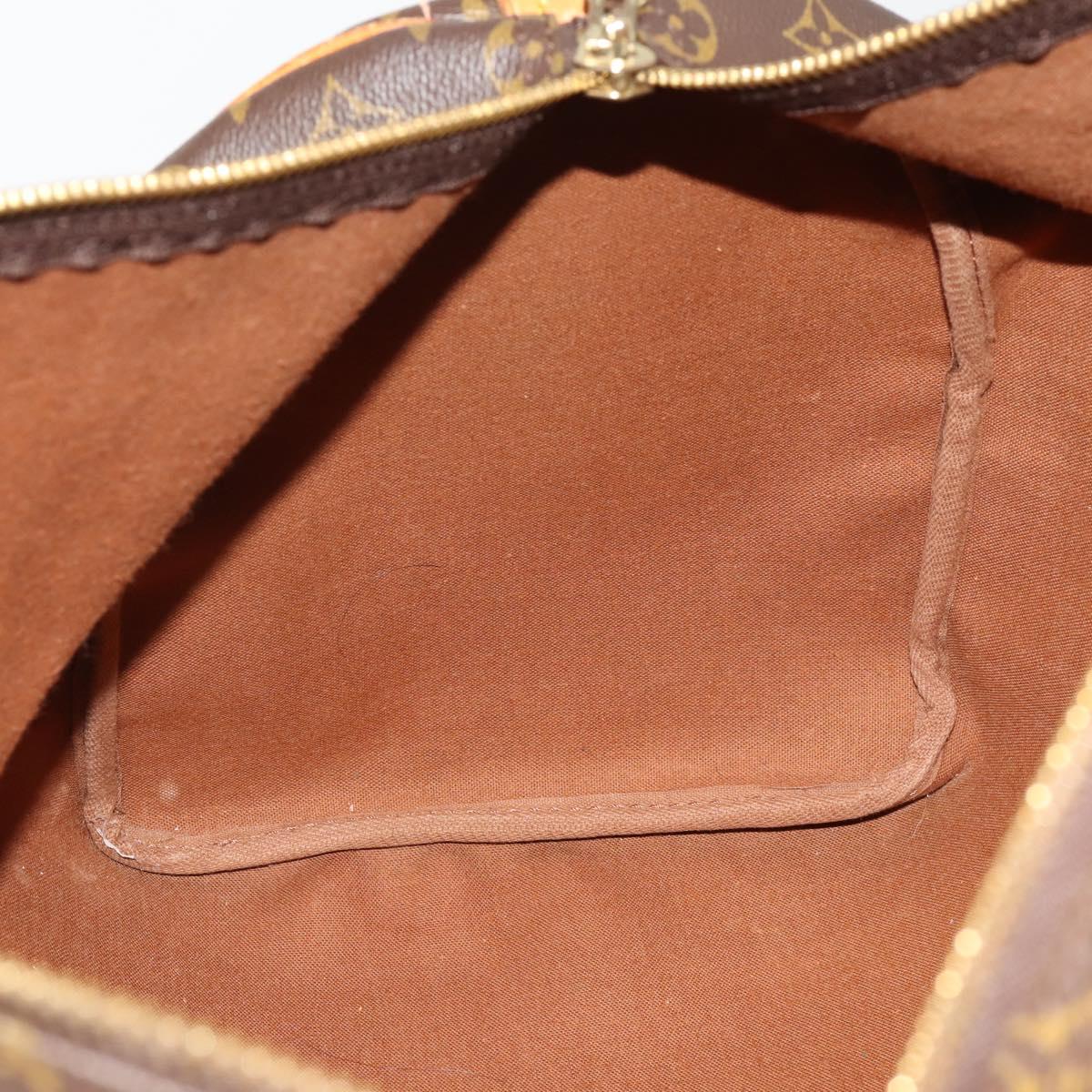 LOUIS VUITTON Monogram Keepall 50 Boston Bag M41426 LV Auth 187175