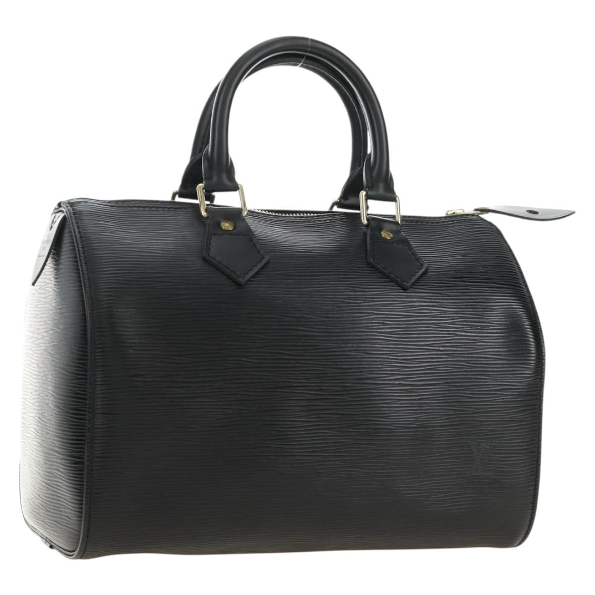 LOUIS VUITTON Epi Speedy 25 Hand Bag Black M59042 LV Auth 187179SAV