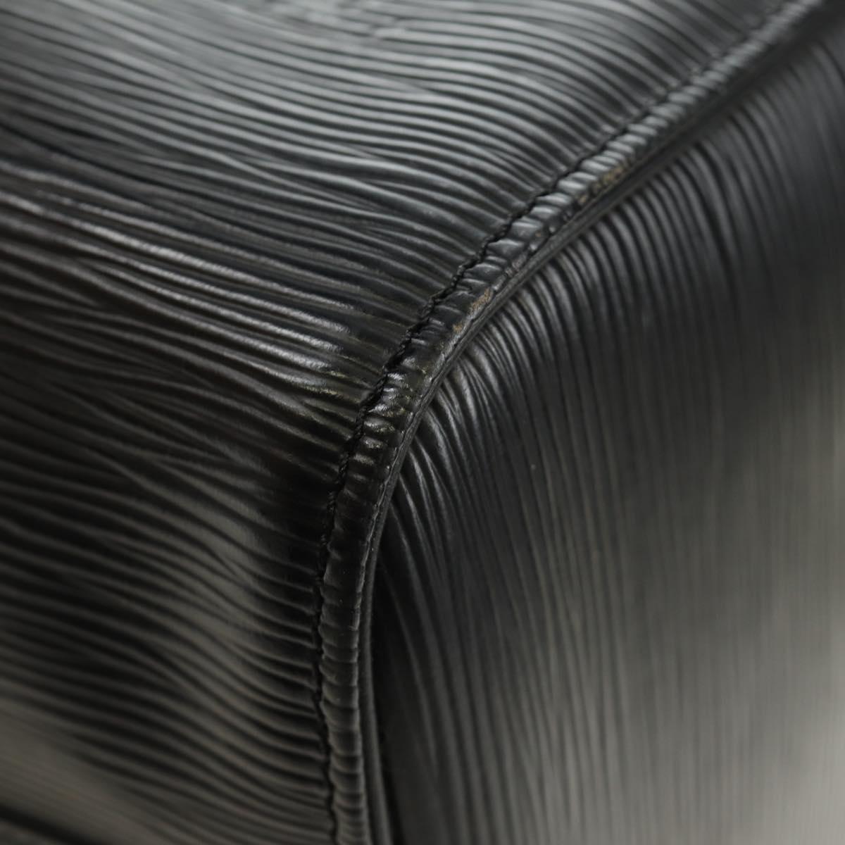 LOUIS VUITTON Epi Speedy 25 Hand Bag Black M59042 LV Auth 187179SAV