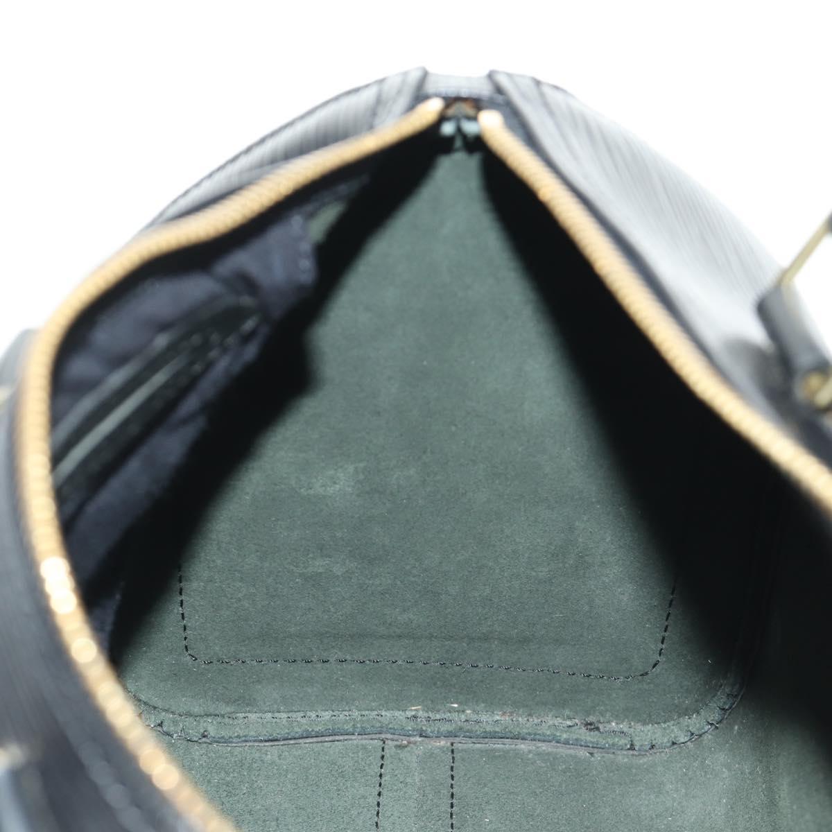 LOUIS VUITTON Epi Speedy 25 Hand Bag Black M59042 LV Auth 187179SAV