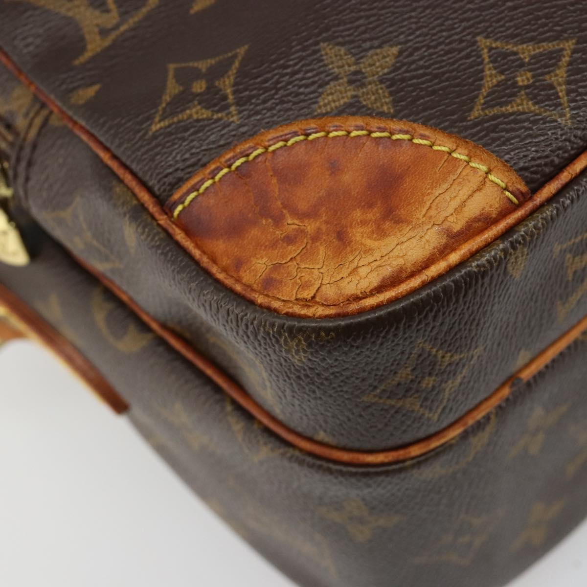 LOUIS VUITTON Monogram Nile Shoulder Bag M45244 LV Auth 187180