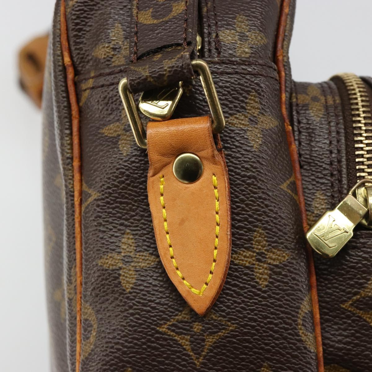 LOUIS VUITTON Monogram Nile Shoulder Bag M45244 LV Auth 187180
