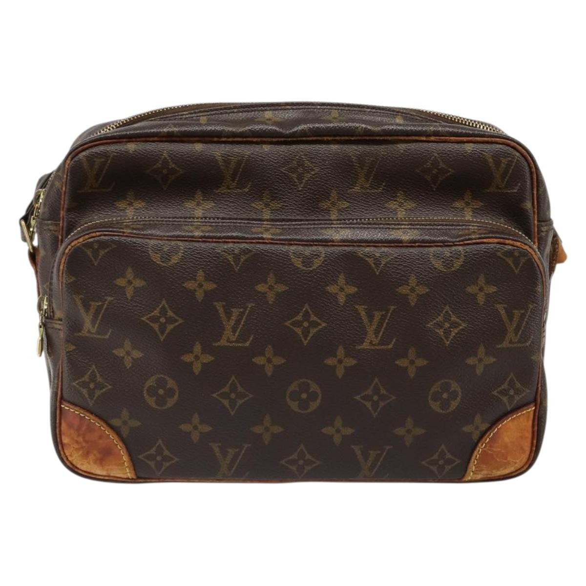 LOUIS VUITTON Monogram Nile Shoulder Bag M45244 LV Auth 187180