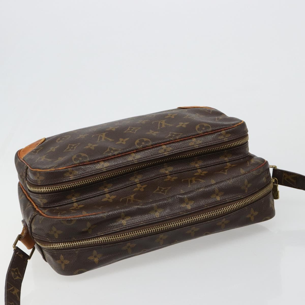 LOUIS VUITTON Monogram Nile Shoulder Bag M45244 LV Auth 187180