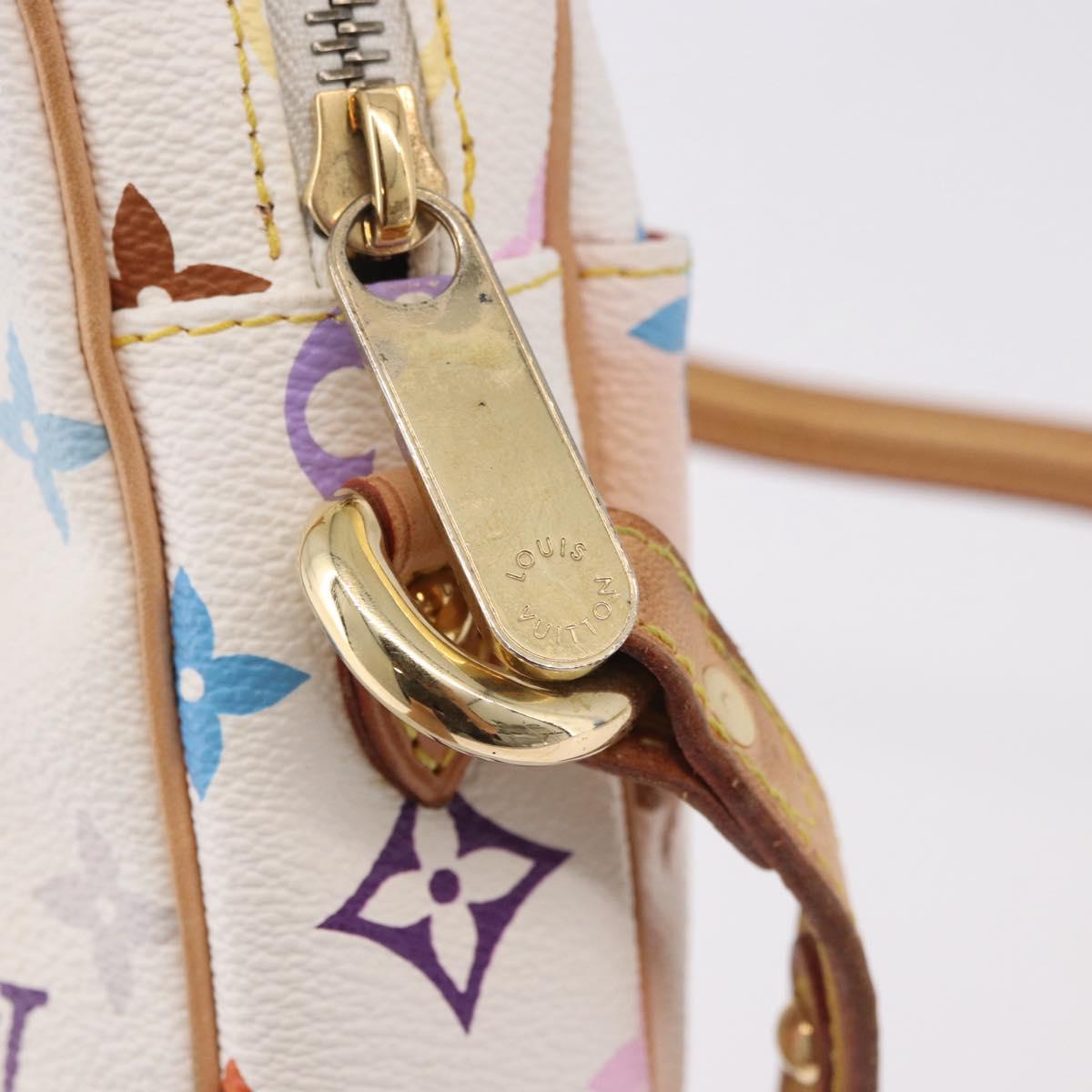 LOUIS VUITTON Monogram Multicolor Lift Shoulder Bag White M40055 LV Auth 187196A