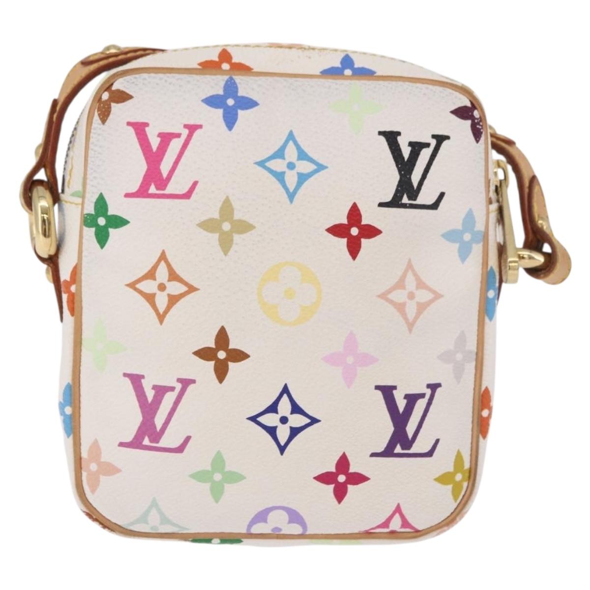 LOUIS VUITTON Monogram Multicolor Lift Shoulder Bag White M40055 LV Auth 187196A