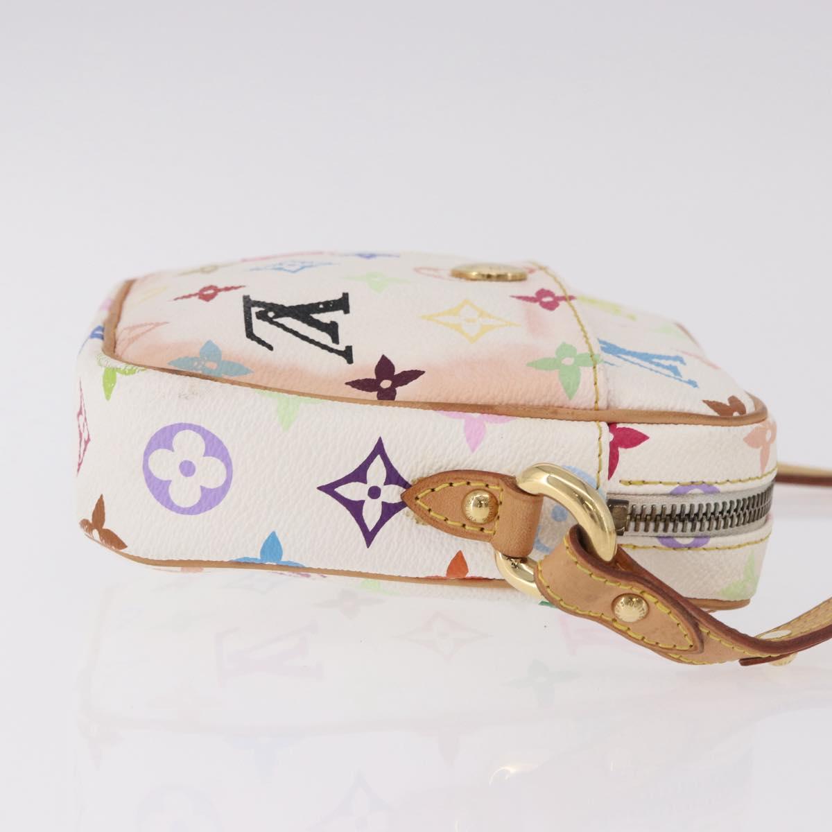 LOUIS VUITTON Monogram Multicolor Lift Shoulder Bag White M40055 LV Auth 187196A