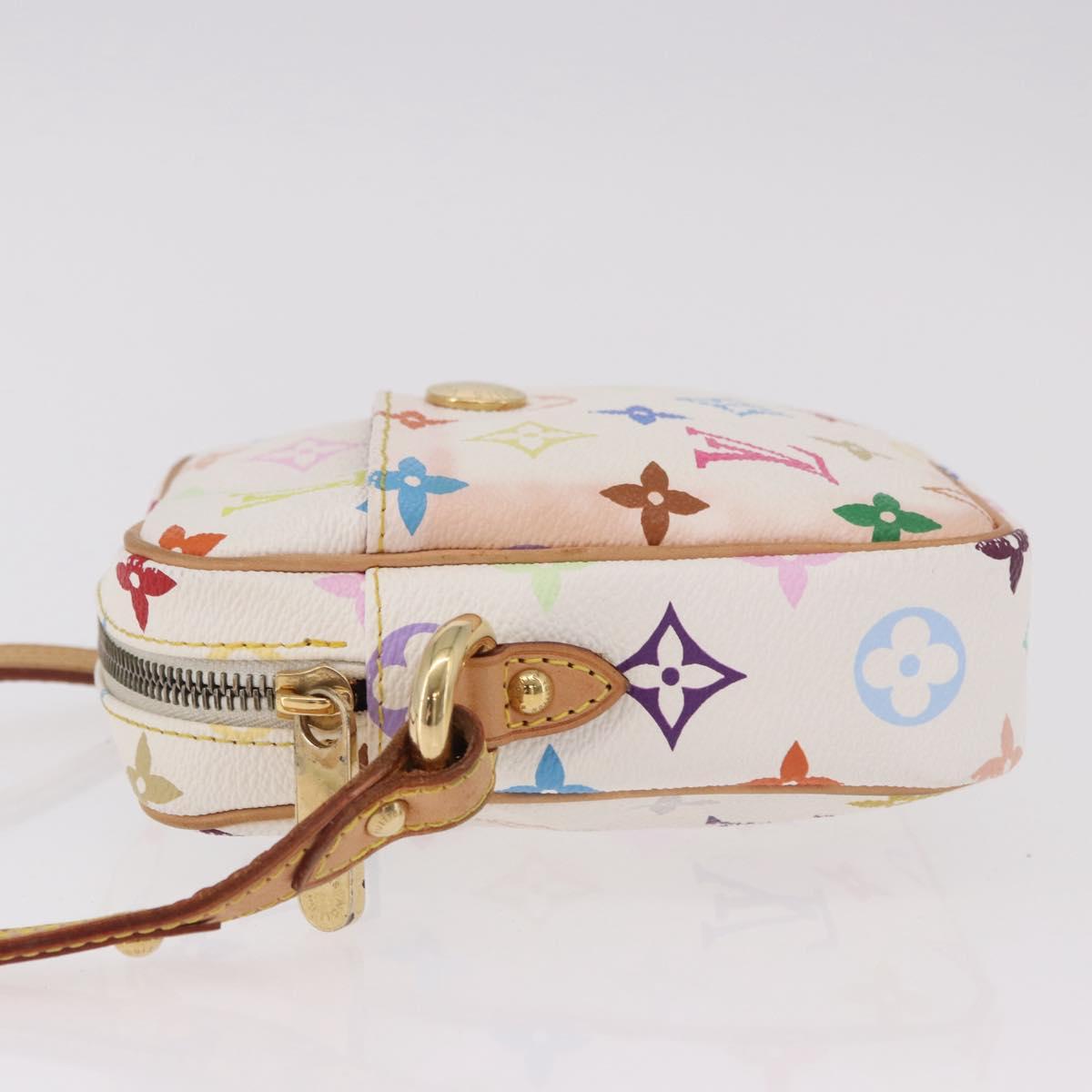 LOUIS VUITTON Monogram Multicolor Lift Shoulder Bag White M40055 LV Auth 187196A