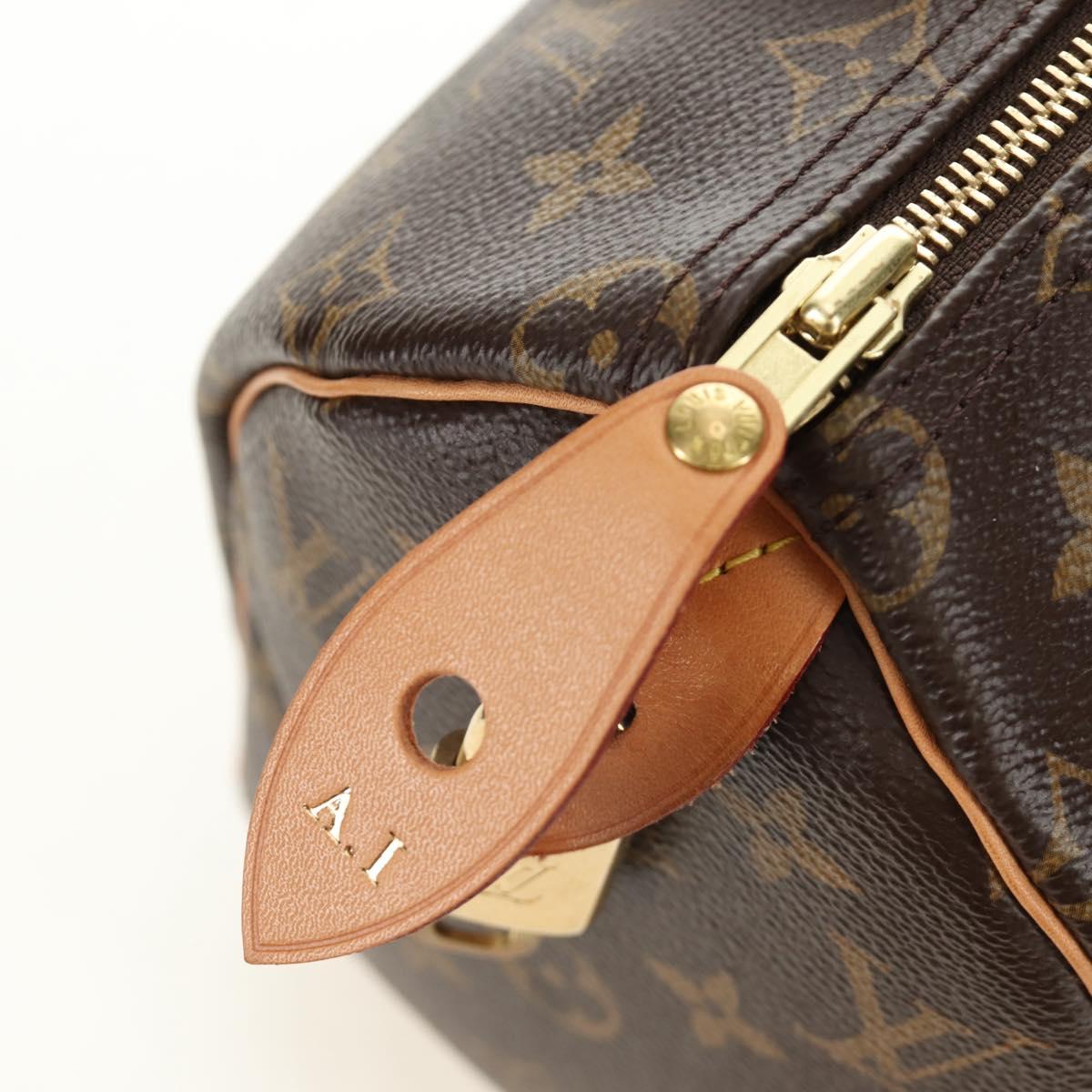 LOUIS VUITTON Monogram Speedy 25 Hand Bag M41528 LV Auth 187197SAM
