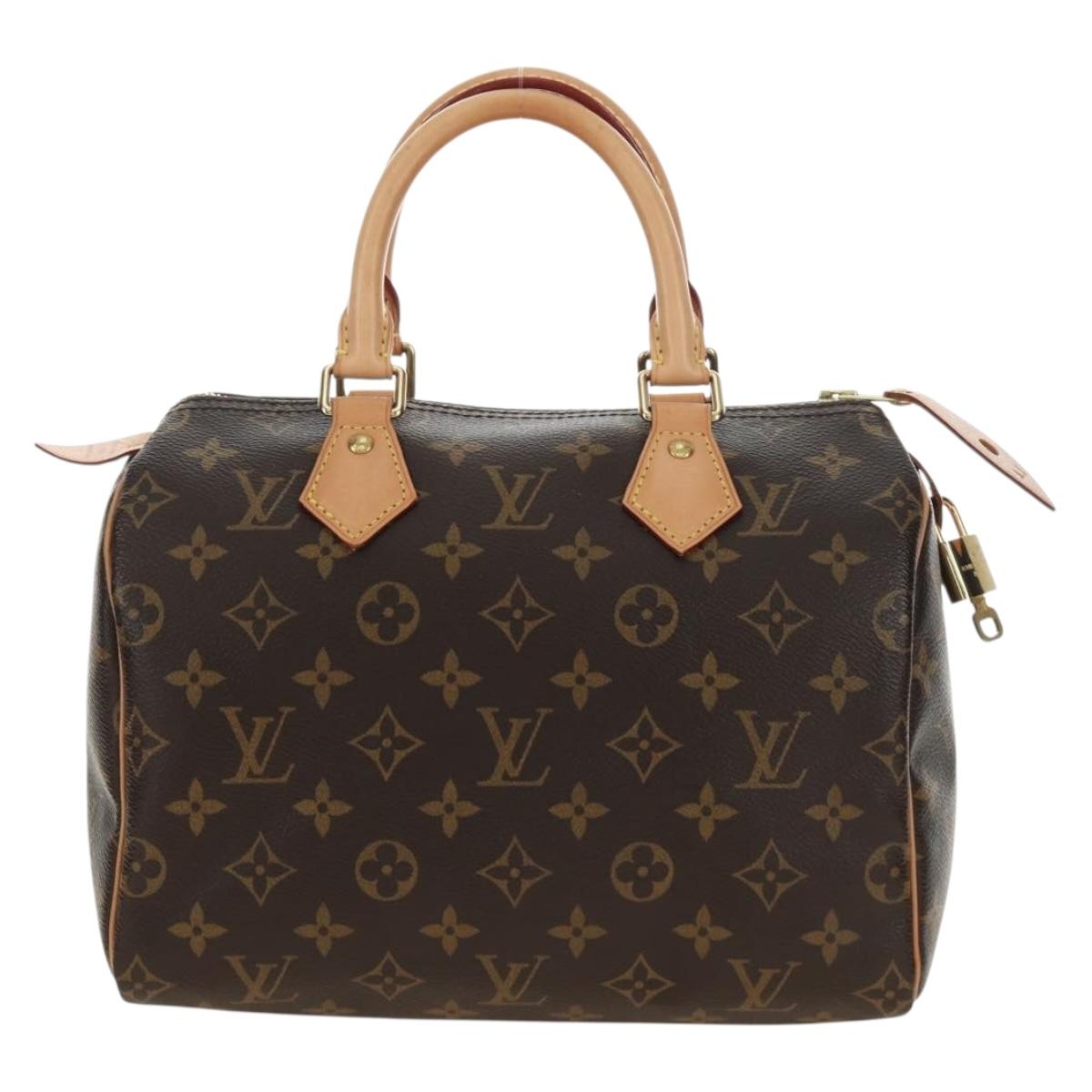 LOUIS VUITTON Monogram Speedy 25 Hand Bag M41528 LV Auth 187197SAM