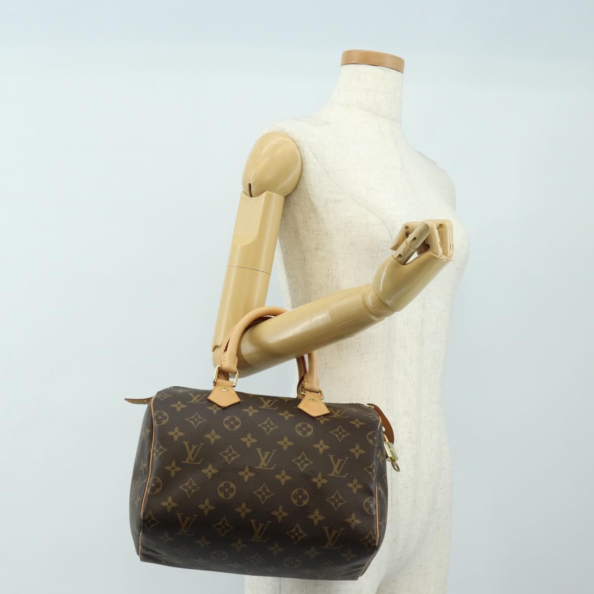 LOUIS VUITTON Monogram Speedy 25 Hand Bag M41528 LV Auth 187197SAM