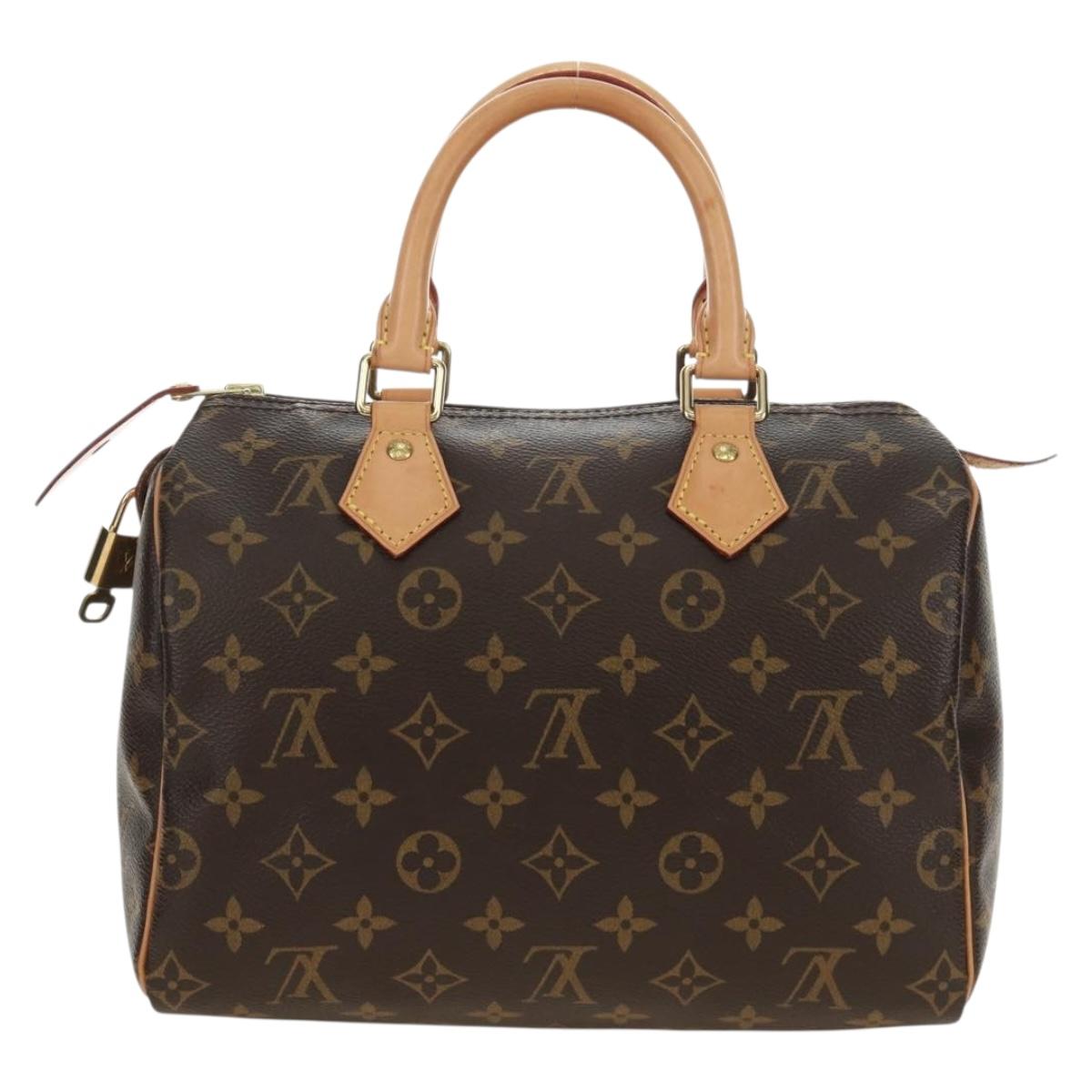 LOUIS VUITTON Monogram Speedy 25 Hand Bag M41528 LV Auth 187197SAM