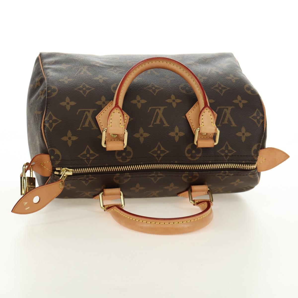 LOUIS VUITTON Monogram Speedy 25 Hand Bag M41528 LV Auth 187197SAM