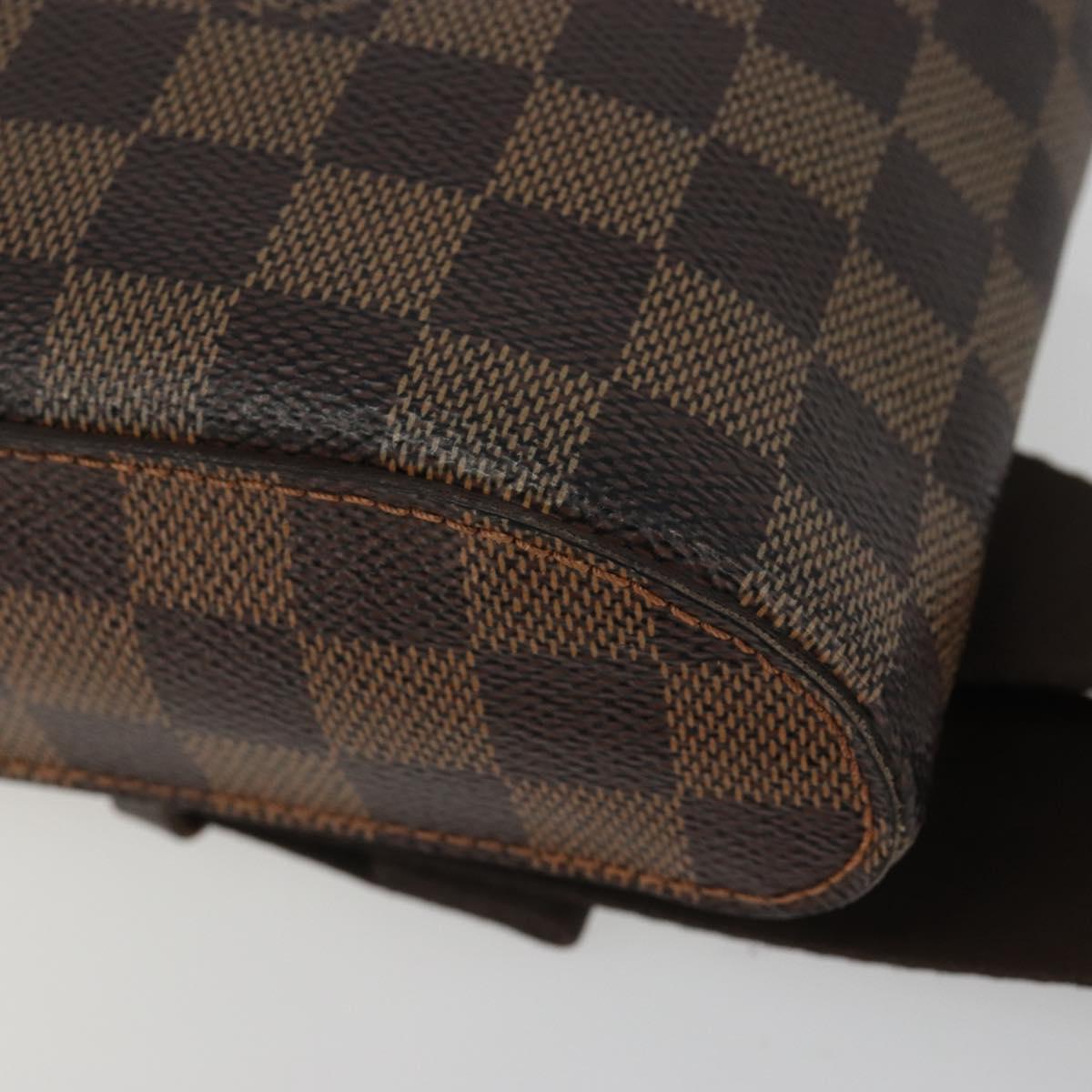 LOUIS VUITTON Damier Ebene Geronimos Shoulder Bag N51994 LV Auth 187212