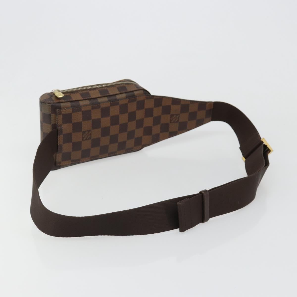 LOUIS VUITTON Damier Ebene Geronimos Shoulder Bag N51994 LV Auth 187212