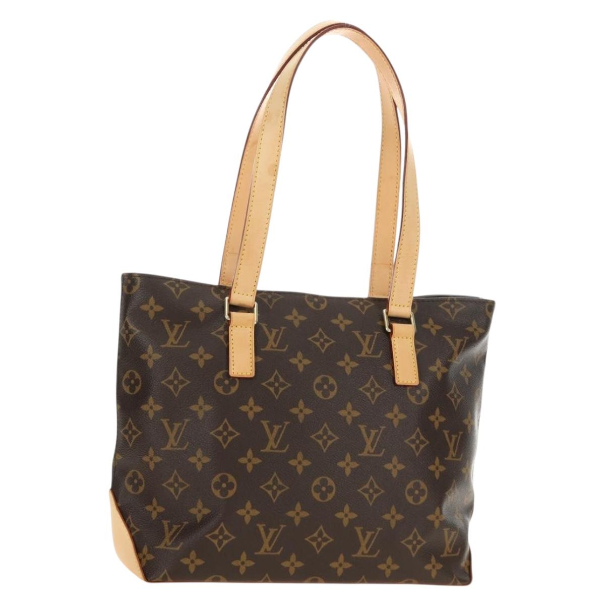 LOUIS VUITTON Monogram Cabas Piano Tote Bag M51148 LV Auth 187216SAM