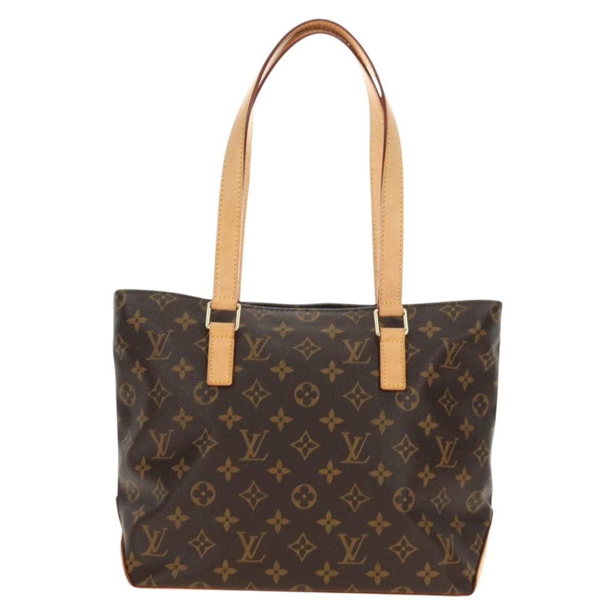 LOUIS VUITTON Monogram Cabas Piano Tote Bag M51148 LV Auth 187216SAM