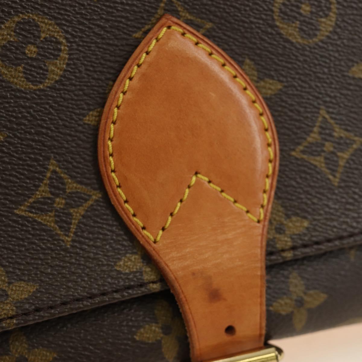 LOUIS VUITTON Monogram Cartouchiere MM Shoulder Bag M51253 LV Auth 187220V