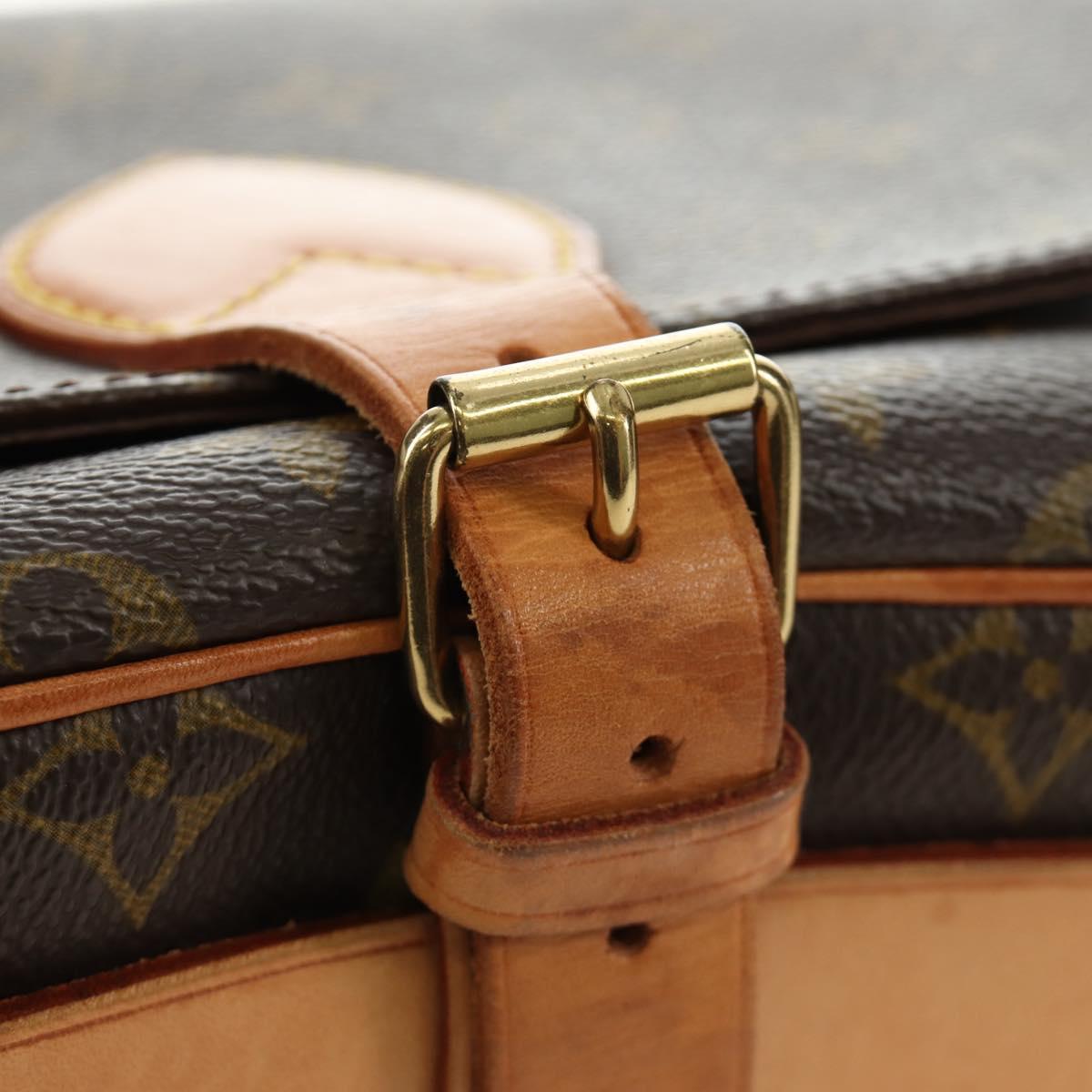 LOUIS VUITTON Monogram Cartouchiere MM Shoulder Bag M51253 LV Auth 187220V